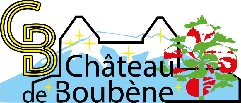 Logo château de boubène coloré